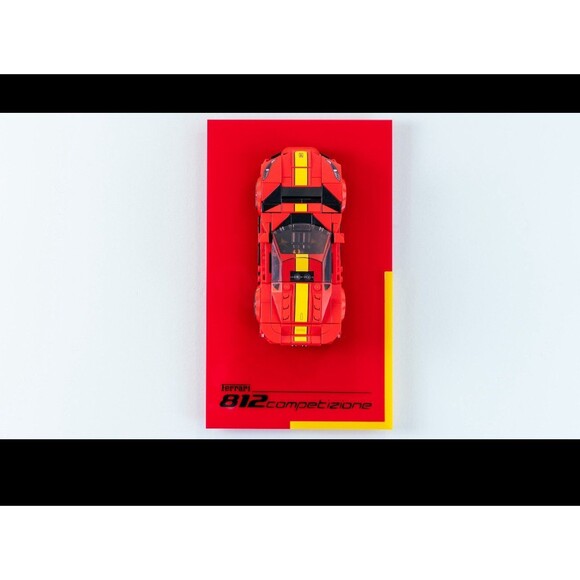 Display frame for LEGO Ferrari 812 Competizione By PLATE-IT - Picture 1 of 7